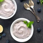 Lemon Blueberry Custard